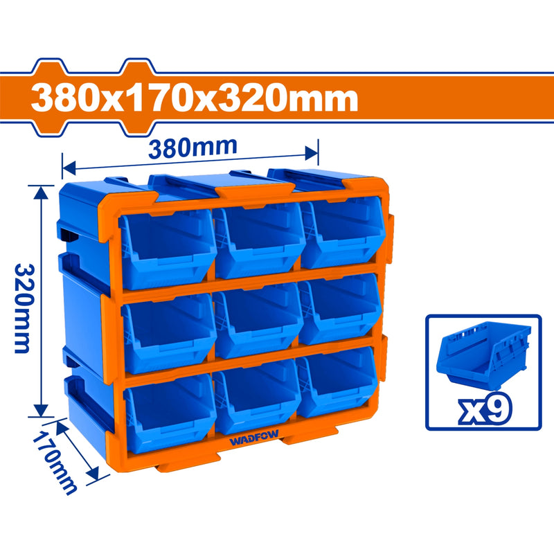 Almacenamiento Industrial Cajas De Plastico Para Guardar Tornillos