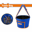 Bolsa apilable para Herramientas. Tamaño:250x200mm. Estilo Cubo. Incluye 7 bolsillos.