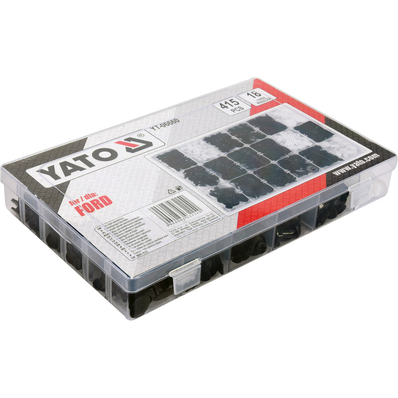 Clips de retención a presión automóvil remaches plástico sujetadores  FORD 415PCS