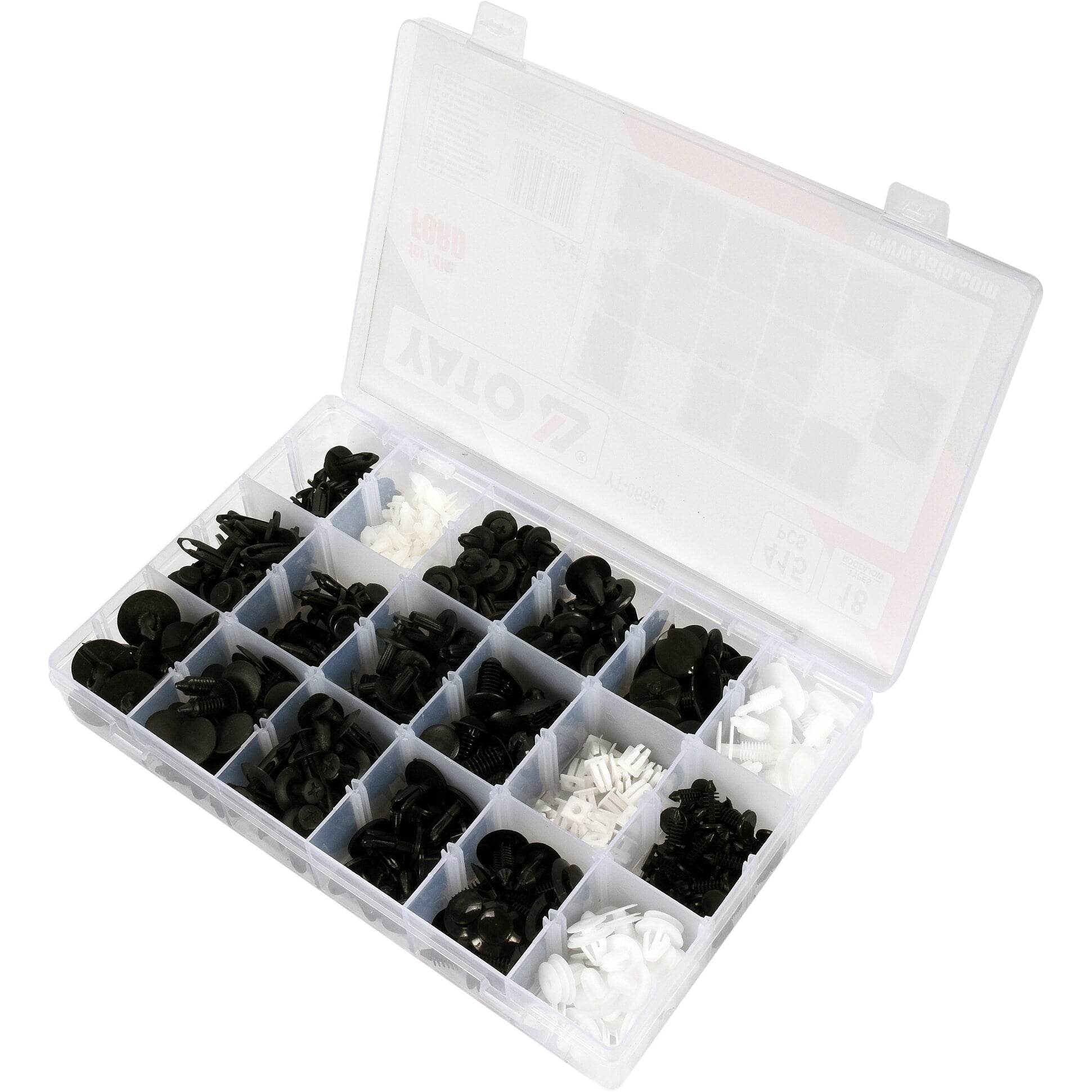 Clips de retención a presión automóvil remaches plástico sujetadores  FORD 415PCS