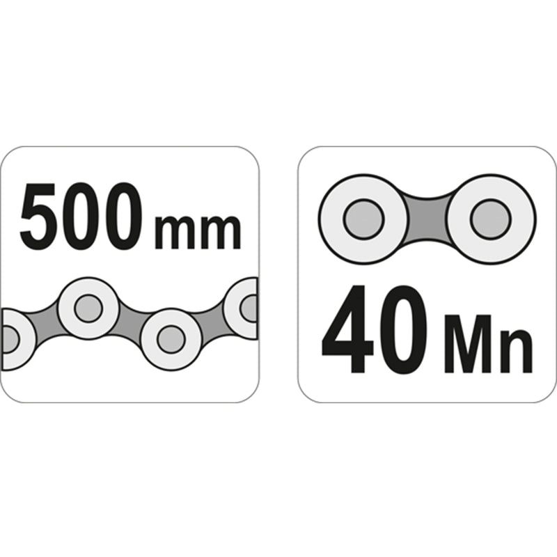 Yato Alicate de presion con cadena 10" 250 mm CRV alta calidad