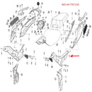 Covertor lateral izquierdo negro (TNT150)