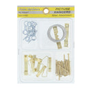 (50 piezas) Kit de accesorios para colgar cuadros