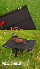 Mesa plegable tela portátil para acampar