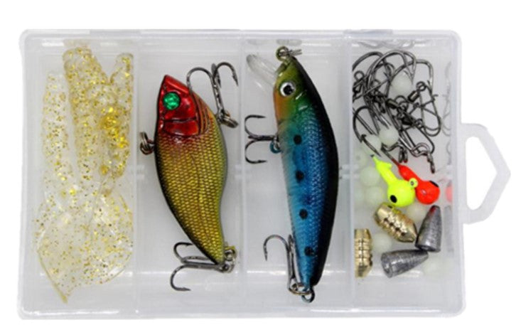 Kit de pesca caña Telescópica 2.4 m estuche