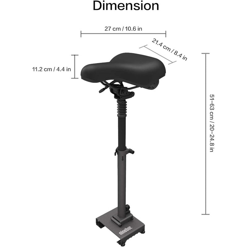 Silla para scooter segway Max G30
