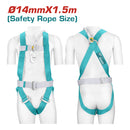 Arnés de seguridad. Con 1 punto de fijación y 4 puntos de ajuste. Poliéster. 50 mm (14mm x1.5m)