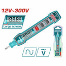 Medidor Probador De Voltaje De Lápiz AC 12-300V. Pantalla LCD digital. Automotriz
