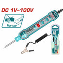 Probador De Voltaje Automotriz De DC 1-100V. Longitud máx. 2700mm. Pantalla digital
