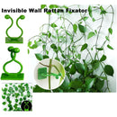 Abrazadera invisible de pared para plantas trepadoras con tape doble contacto. (Paquete de 10 Piezas.)