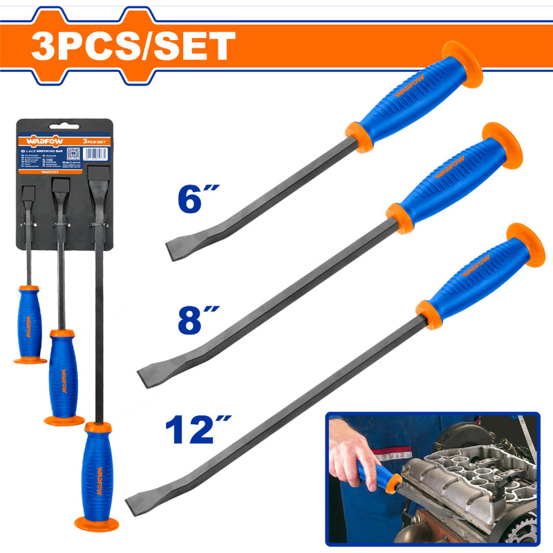 Barras de Palanca de Paso Tamaño: 6, 8, 12 mm. Se vende en Juego de 3 Piezas. Ideal para abrir.