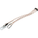 Línea de vida para arnés anticaídas con 2 ganchos mosquetones