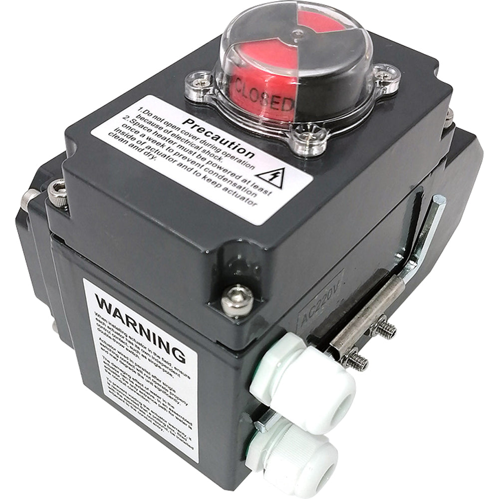 Actuador Electrico para valvulas mariposa de 1" a 3". AC 110v/220v 50Hz/60Hz. no incluye relay.