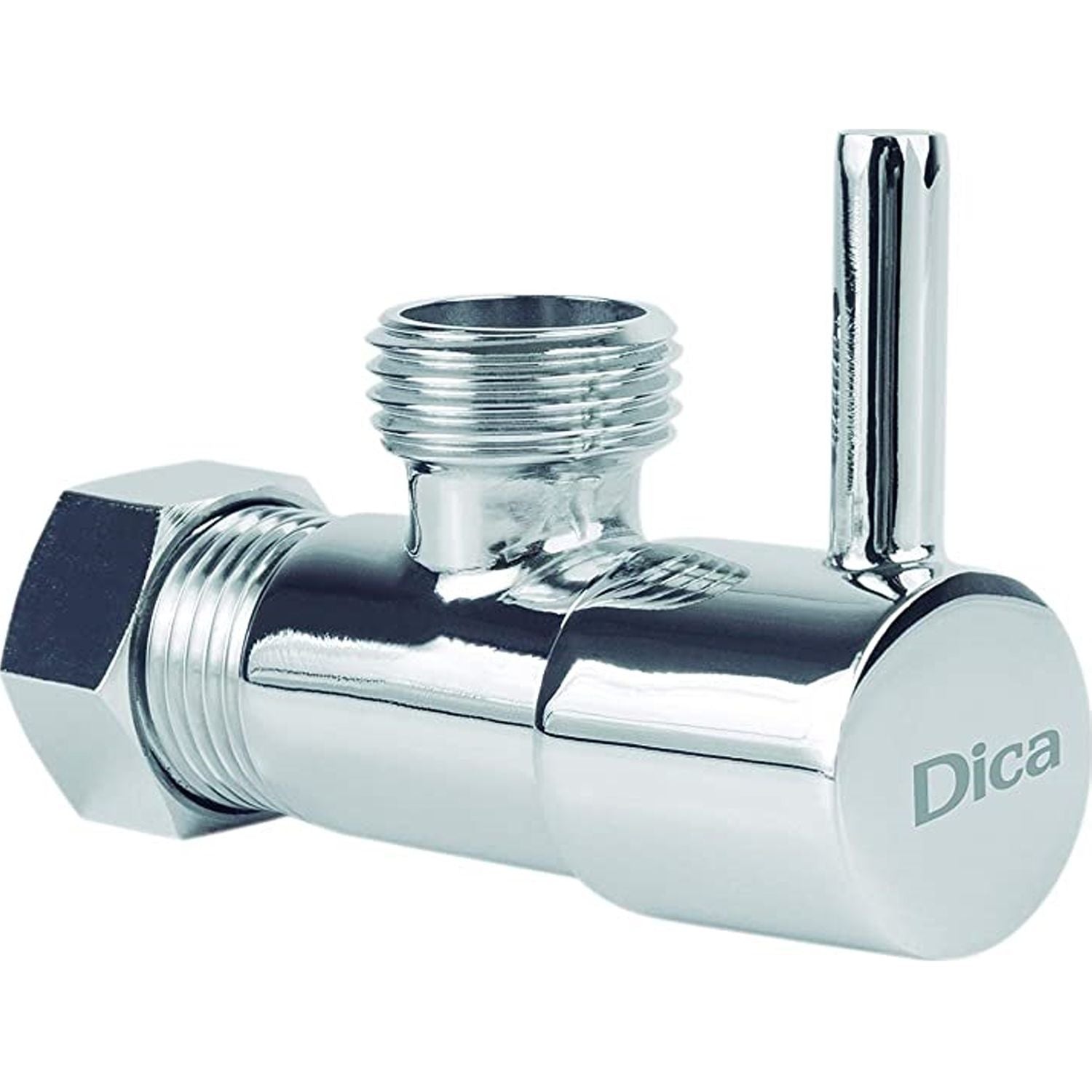 Llave angular de lujo ( funciona solo con mangueras dica cod 4135AL, 4140AL, 4155AL)