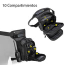 Bolso Táctico Multifuncional Para Pierna. Rhinowalk Negro