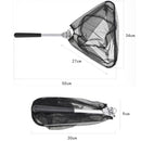 Red de pesca plegable triangular compacta