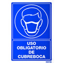 Letrero "Cubreboca" Surtek