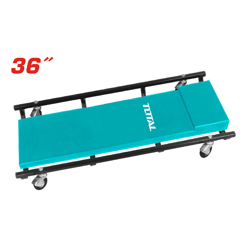 Cama para mecánico 36". 920 x 425 x 95mm. 5.76 Kg. Camilla