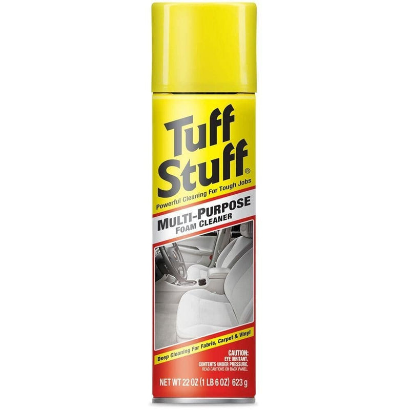 Tuff Stuff Spray Espuma Limpiadora Multiproposito 623 G (22 Oz) Para Eliminar Manchas En Superficies