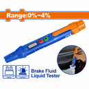 Probador de Líquido de Frenos Pantalla Digital LCD Rango: 0% ~ 4% Apagado Automático