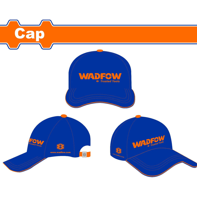 Gorra de Polyester Wadfow. Perimetro: 58cm. Color azul.