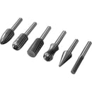 Fresas Limas Rotativas para Metales Vástago 6mm. Para Motortool, Dremel