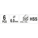 Fresas Limas Rotativas para Metales Vástago 6mm. Para Motortool, Dremel