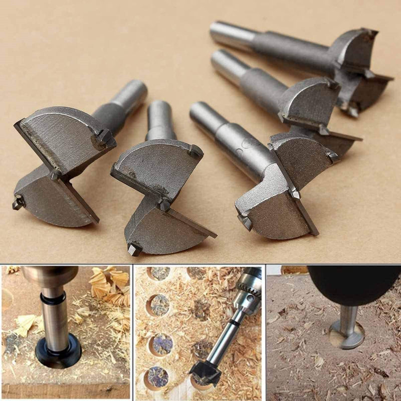 Broca Forstner 23 Mm Para Madera - Carburo Tungsteno, Para Agujeros Fondo Plano, Taladro Vertical O Manual