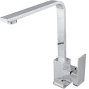 Llave de fregador monomando ecológico para fregador. Tipo cuadrado