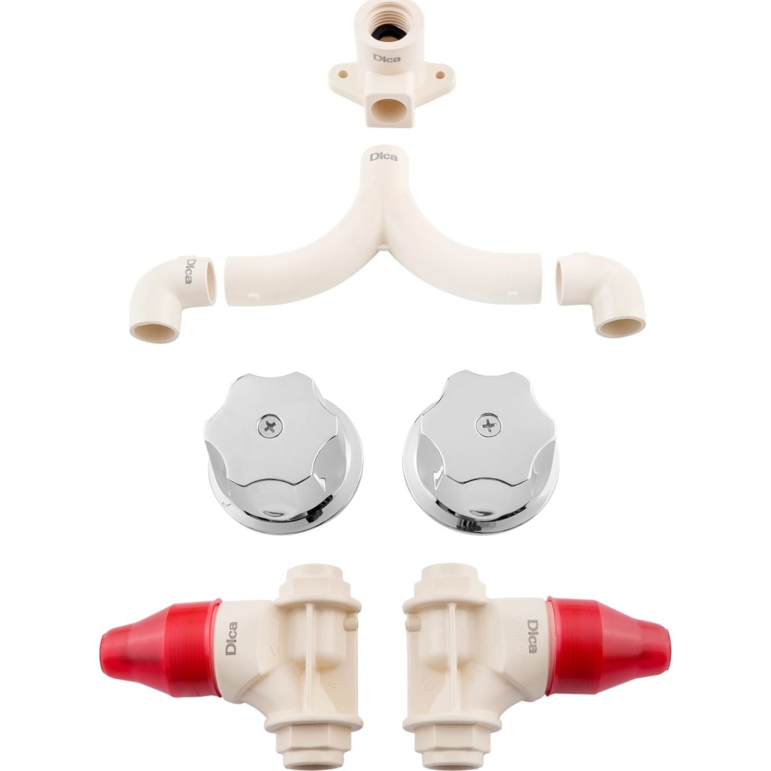 kit de instalación de cpvc para regadera ducha