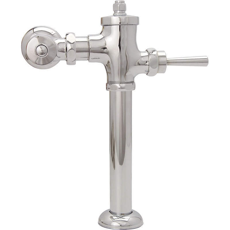 Fluxómetro de palanca para Inodoro Acabado cromo. Trabaja a media y baja presión  (0.2 a 3 kg/cm2)