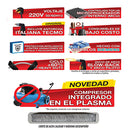 Plasma CUT40 , Corta hasta 10 mm. 40 amp 220Volts 50-60Htz.Con compresor interno integrado(1año)