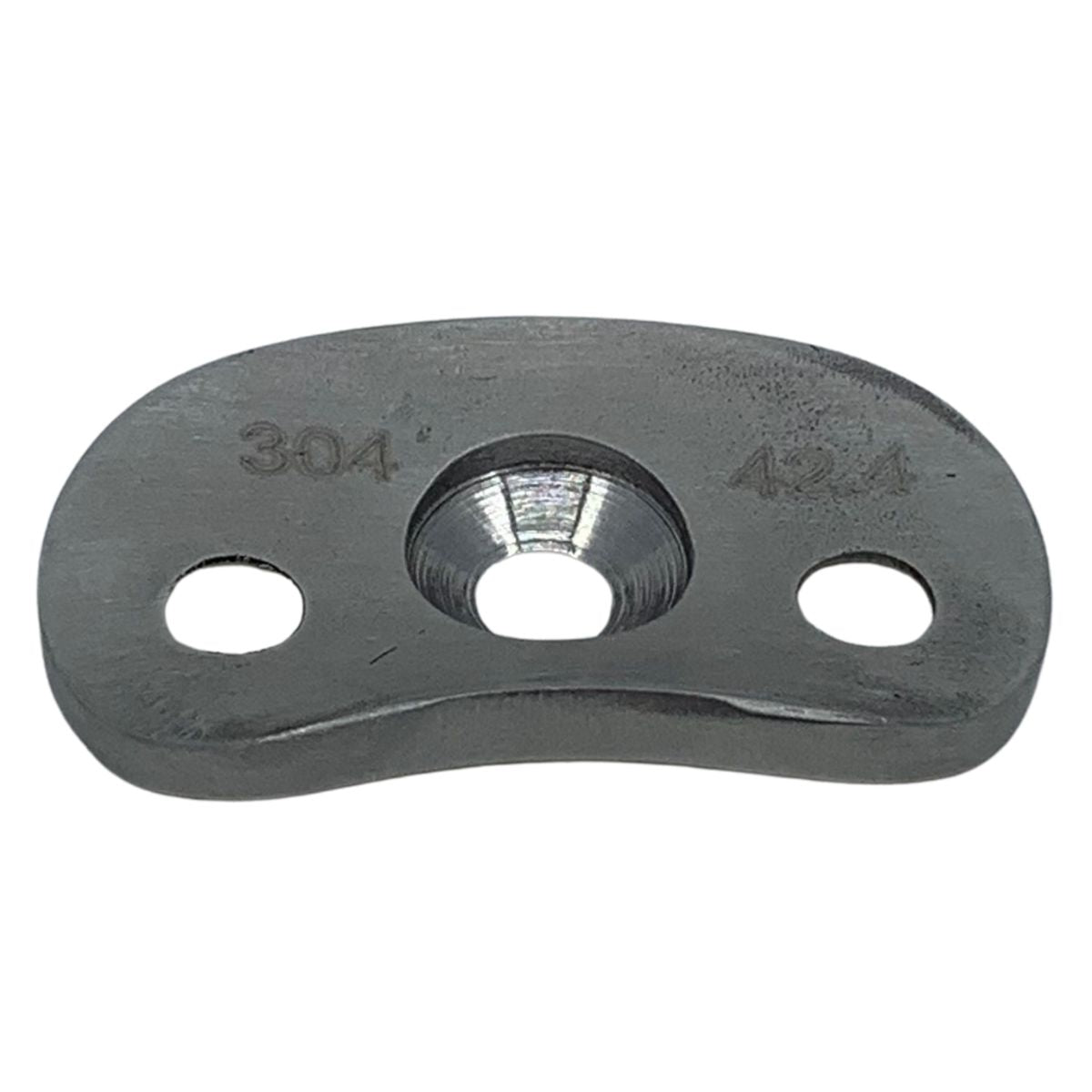 Plancha 90 grados para anclaje de corremano o codos en las esquinas.