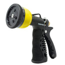 Pistola de riego para mangueras con 7 funciones