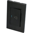 Interruptor con timbre negro 1/1 Surtek.