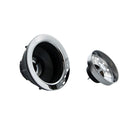 Canasta de plastico con colador de acero inoxidable de 4" para fregadero