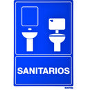 Letrero "Sanitarios" Surtek