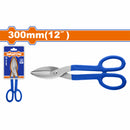 Tijera de Hojalateria 12" Grosor máx de corte: Acero al carbono ≤ 0.8mm Hojalatero