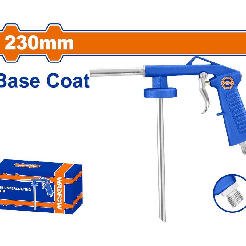 Pistola de aire para recubrimiento 230mm. Boquilla 70mm. Presión de funcionamiento: 4-7bar.