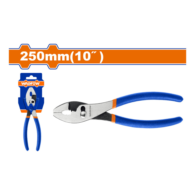 Alicate de eje deslizante de 10" Junta deslizante. Pulido y antióxido.