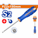 Destornillador Pozidriv 6x150mm Material de la hoja: S2 Tipo de punta: Pozidriv PZ2 Magnético