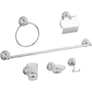 Juego de accesorios de baño de pared de 6 piezas