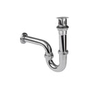 Trampa metálica para lavamanos con desague