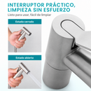 Ducha Sanitaria Tipo Teléfono de Acero Inoxidable 304 con Manguera 1.4m. Bidet de Mano para Inodoro con Válvula en T 3/8". Rociador Higiénico.