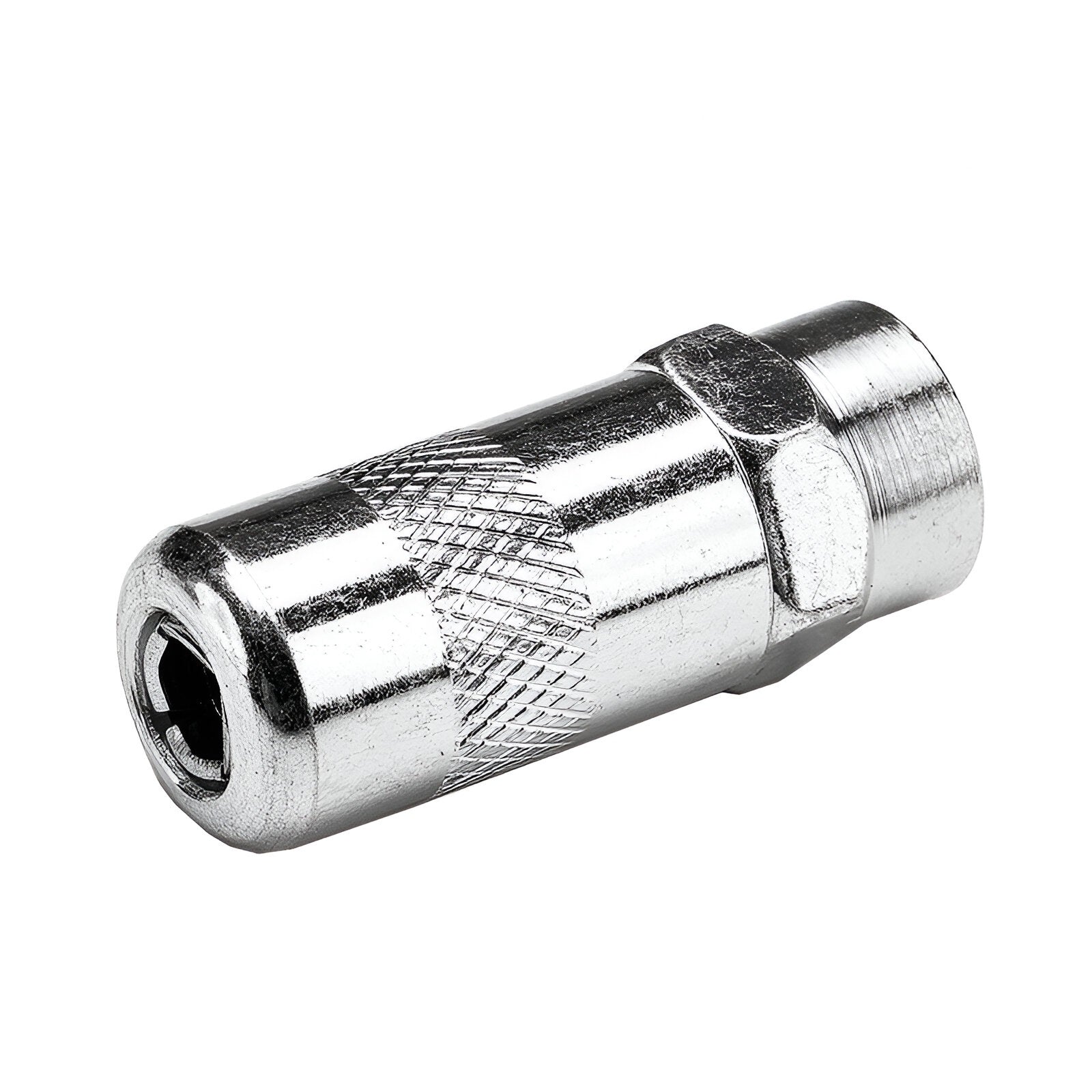 Boquilla para grasera, acople hidráulico 1/8", plateado (1 Und)
