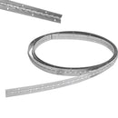 Bisagra de piano de 1 1/4" x 1 m con orificios Lock