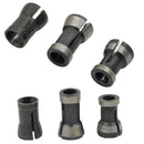 (3 pcs) Adaptadores de vastagos para Motortool o Routers. Medidas: 6mm, 6.35mm, 8mm