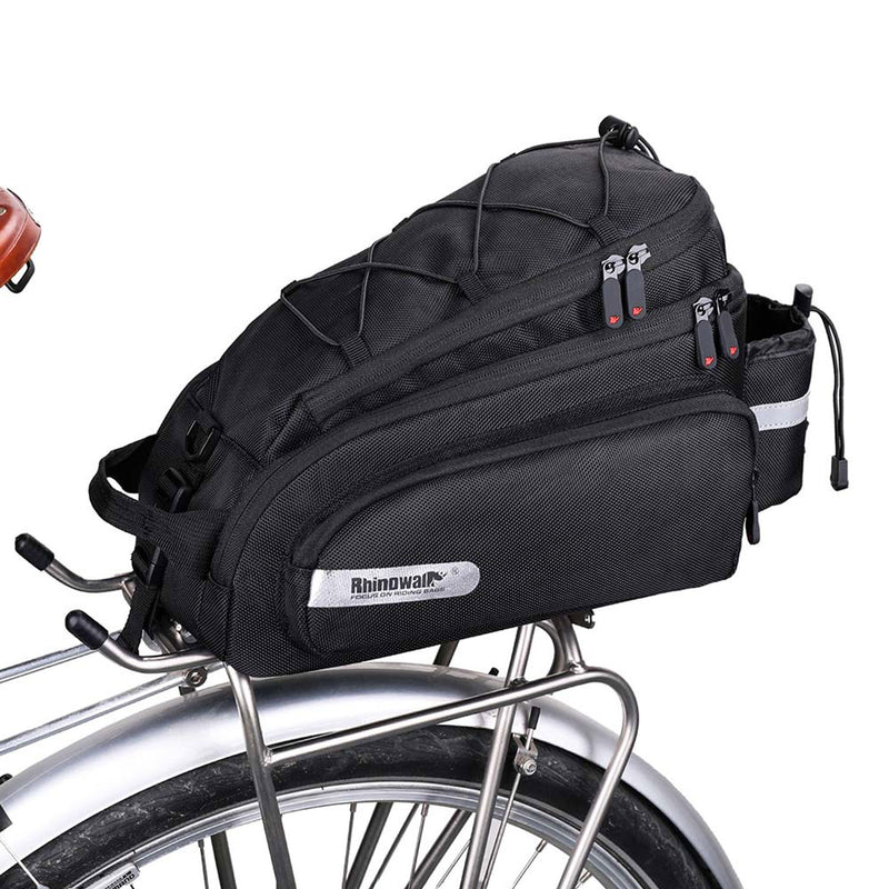 Bolso para Bicicleta / motocicleta 12L negro. Rhinowalk