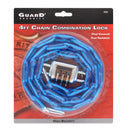 Cadena de 4 pies con candado de combinación