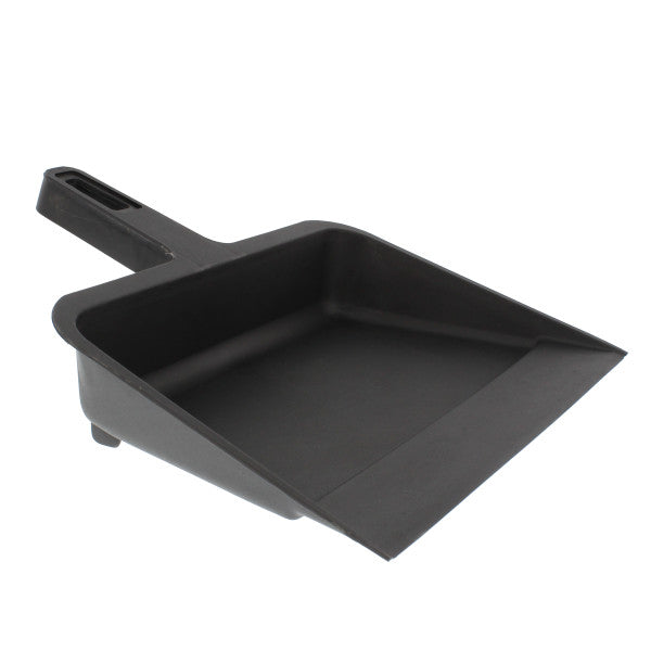 Recogedor de plástico industrial. Color negro